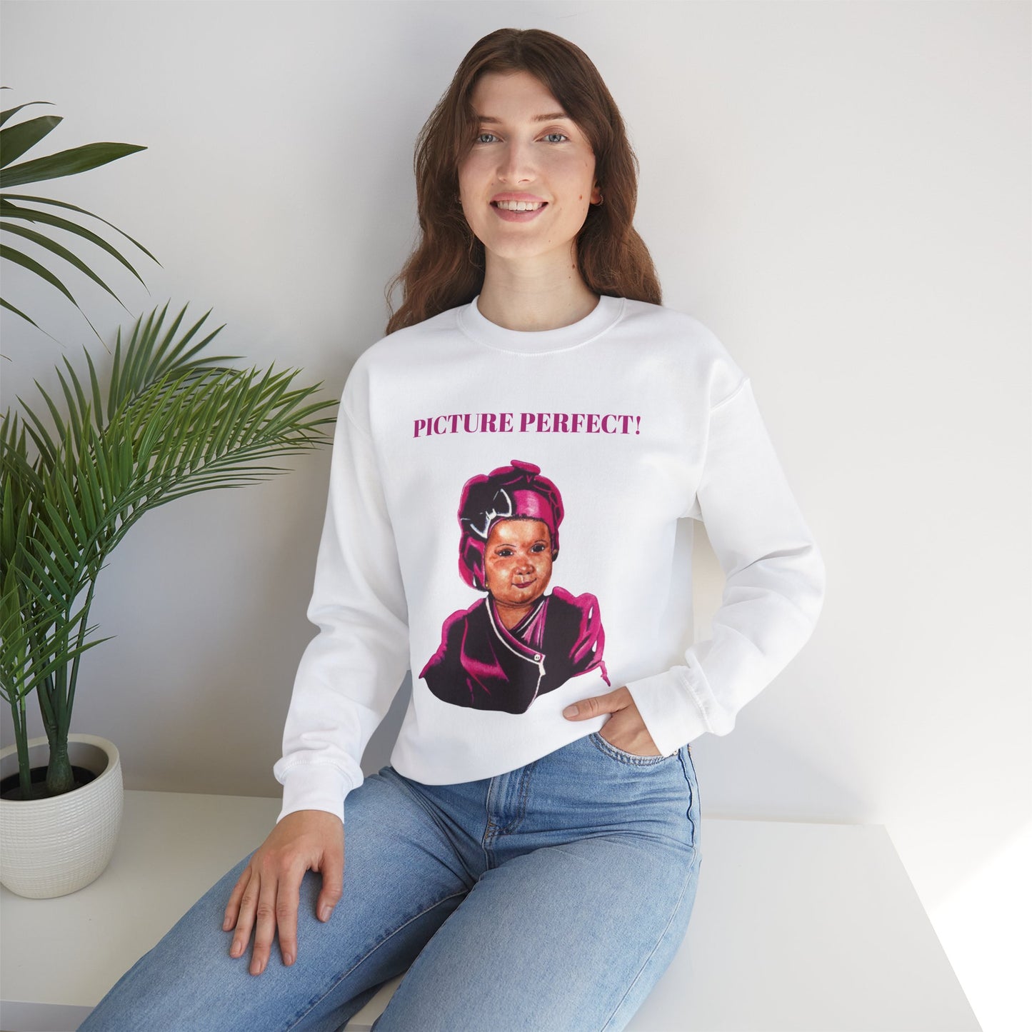 Picture Perfect! Unisex Heavy Blend™ Crewneck Sweatshirt - Stylish and Comfortable Fashion Statement