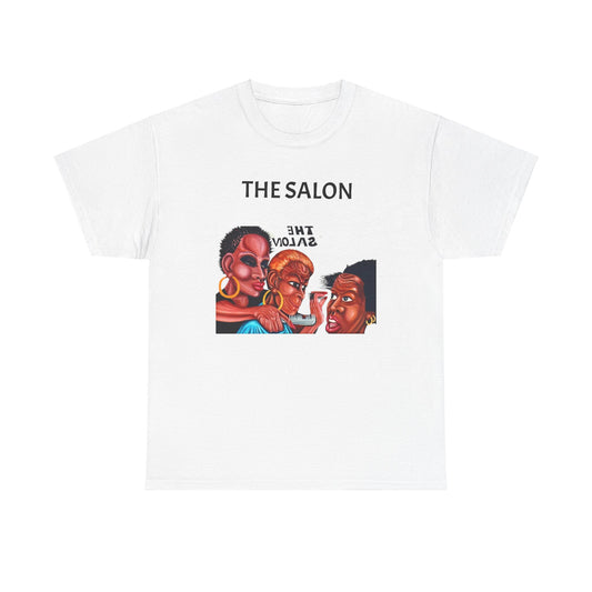 The Salon Unisex Heavy Cotton Tee - Bold Artistic Design for Creative Souls