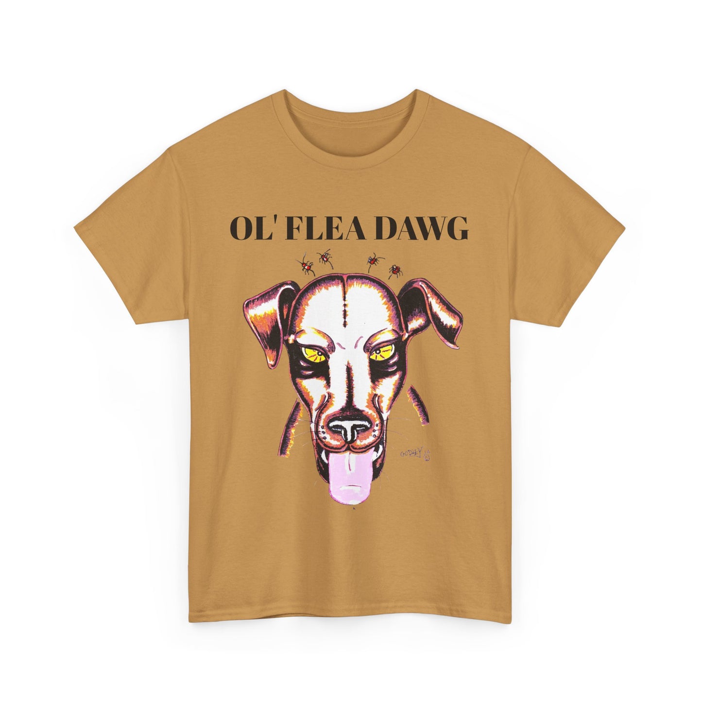 Graphic Dog Lover Tee - Unisex Heavy Cotton Tee