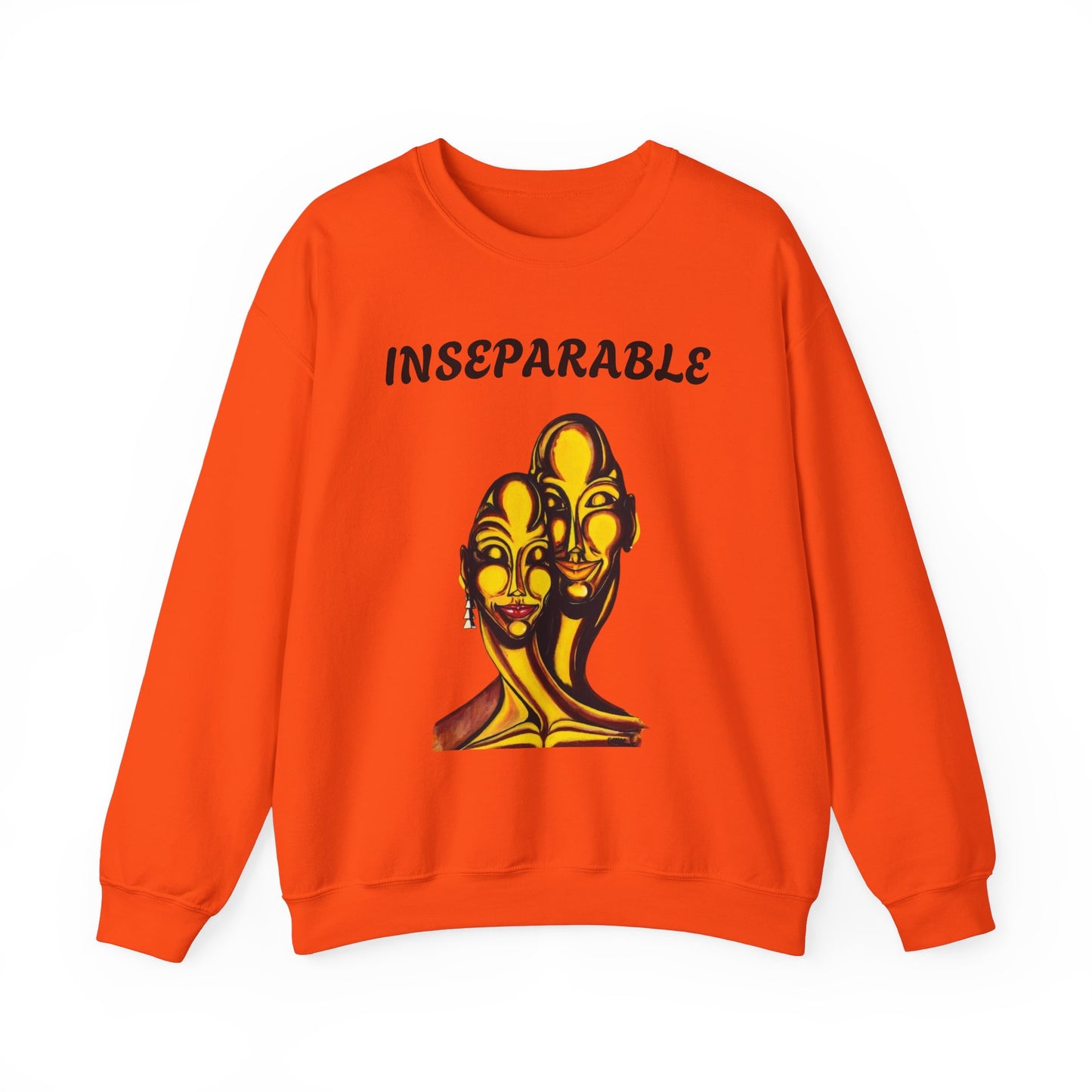 Inseparable Unisex Heavy Blend™ Crewneck Sweatshirt - Perfect Gift for Couples and Friends