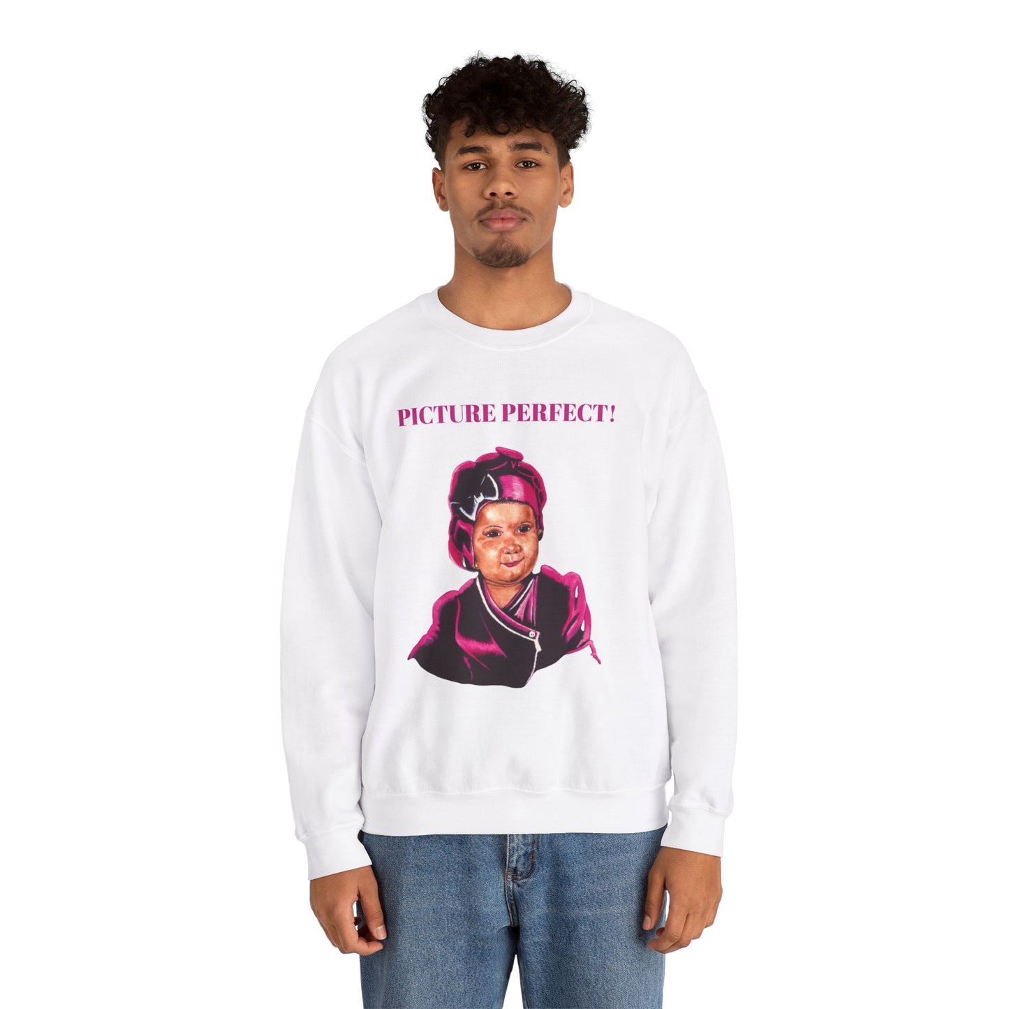 Picture Perfect! Unisex Heavy Blend™ Crewneck Sweatshirt - Stylish and Comfortable Fashion Statement