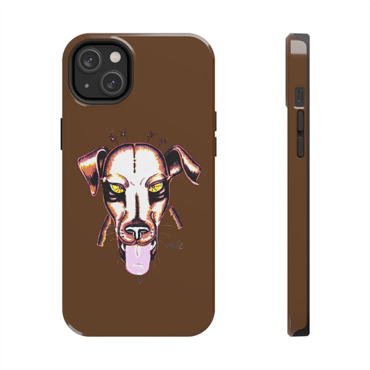 Dog Lover's Tough Phone Case - Bold Art Design