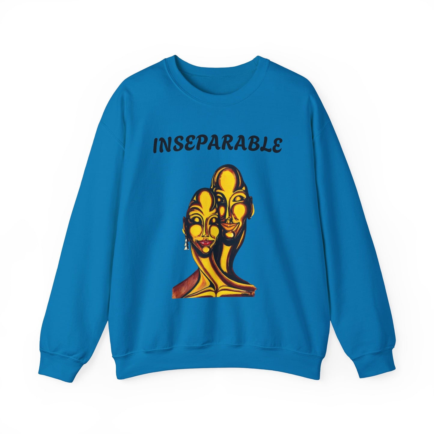 Inseparable Unisex Heavy Blend™ Crewneck Sweatshirt - Perfect Gift for Couples and Friends