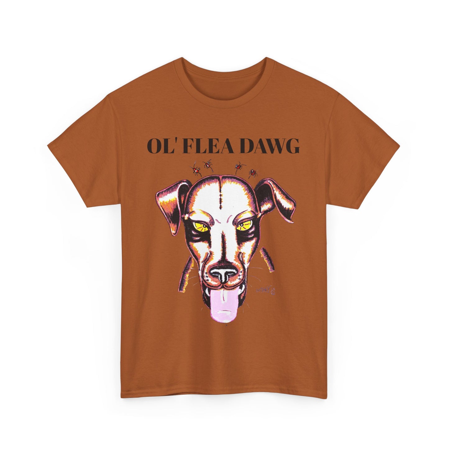 Graphic Dog Lover Tee - Unisex Heavy Cotton Tee