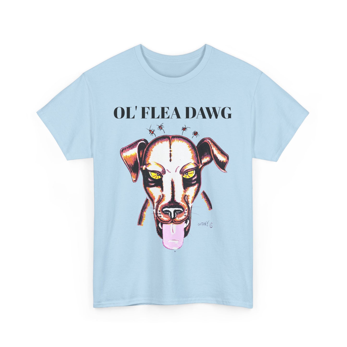 Graphic Dog Lover Tee - Unisex Heavy Cotton Tee