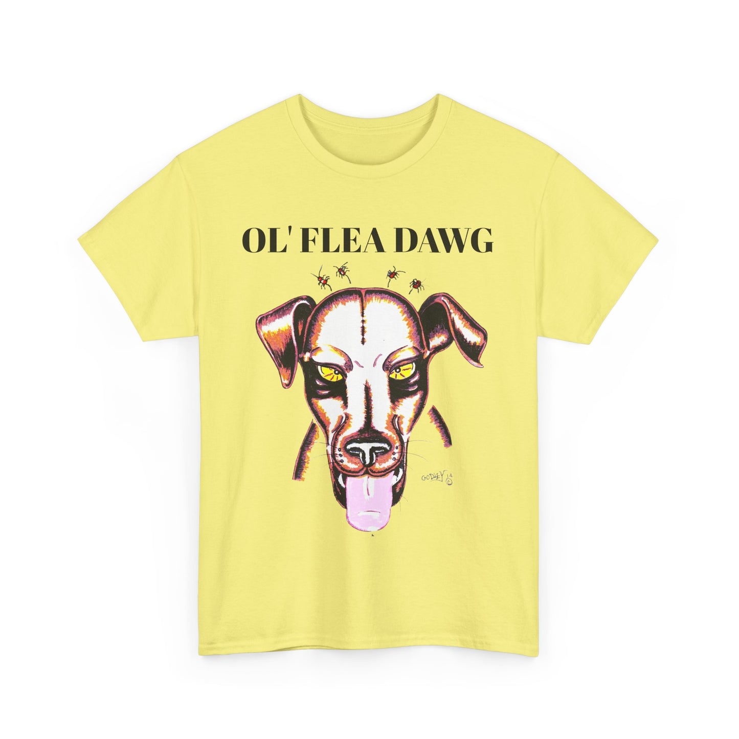 Graphic Dog Lover Tee - Unisex Heavy Cotton Tee