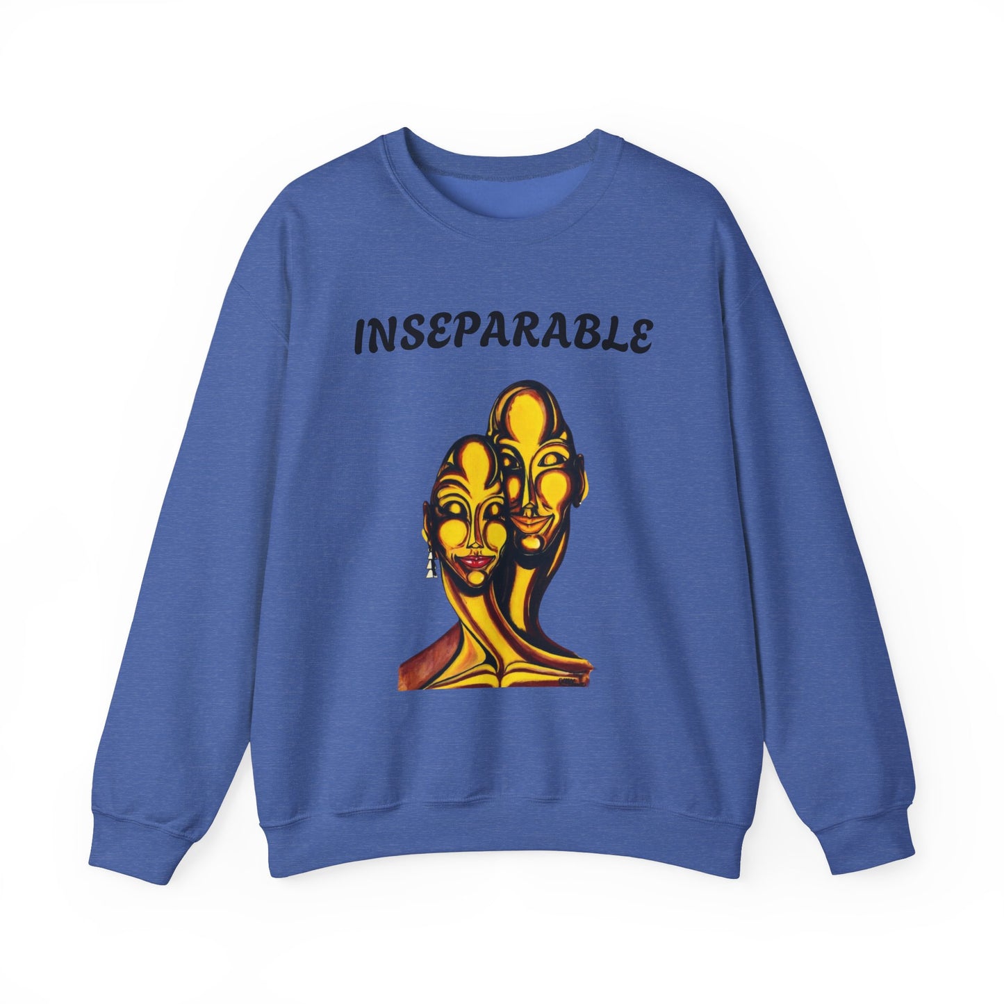 Inseparable Unisex Heavy Blend™ Crewneck Sweatshirt - Perfect Gift for Couples and Friends