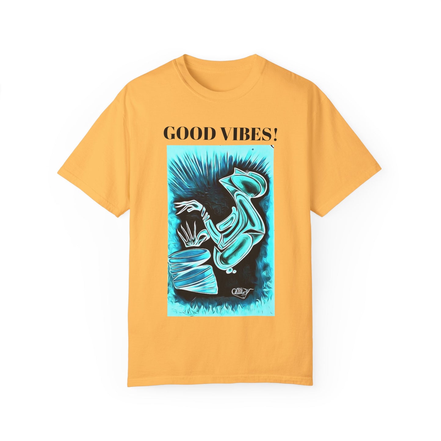 Good Vibes Unisex Garment-Dyed T-Shirt