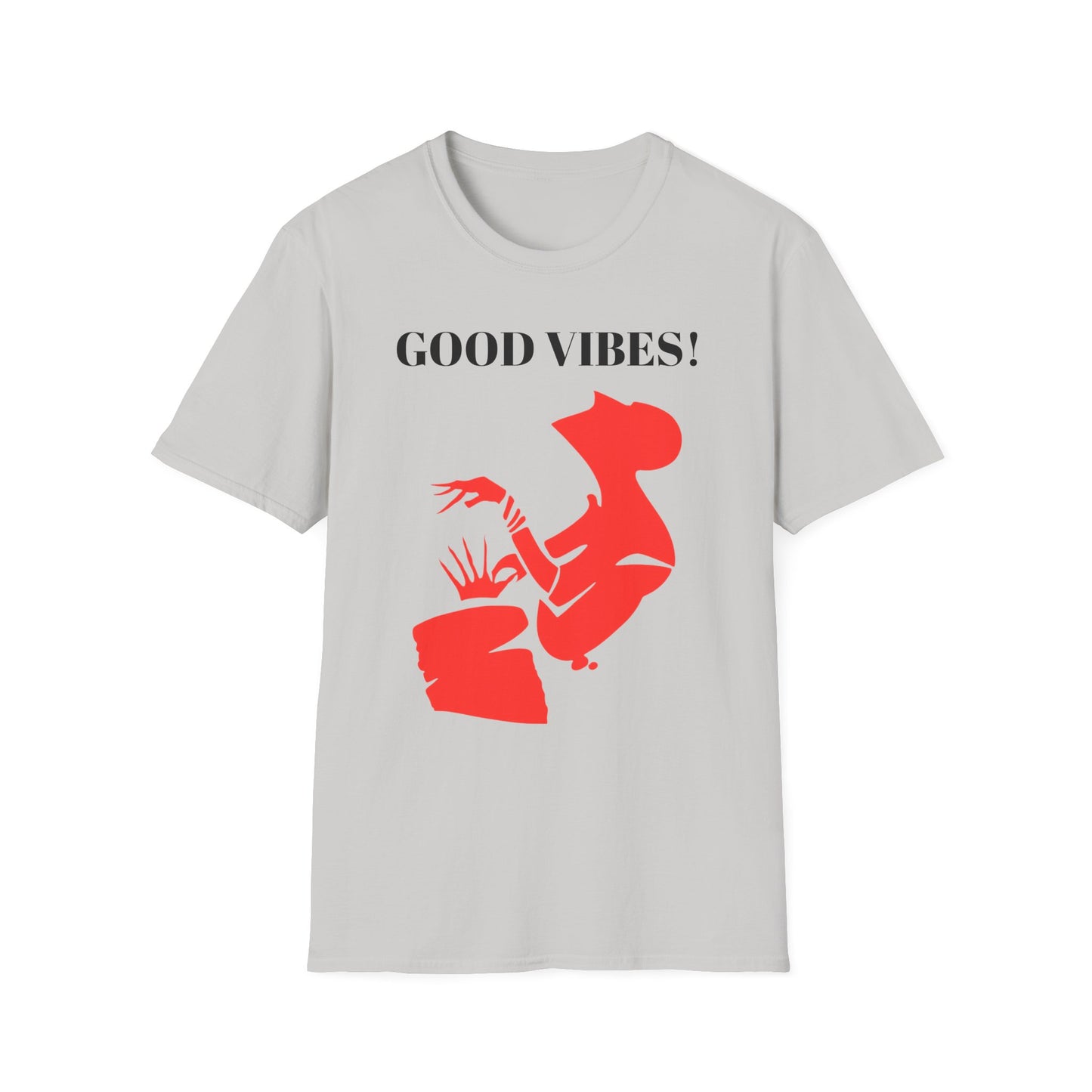 Creative Red Silhouette Unisex Softstyle T-Shirt