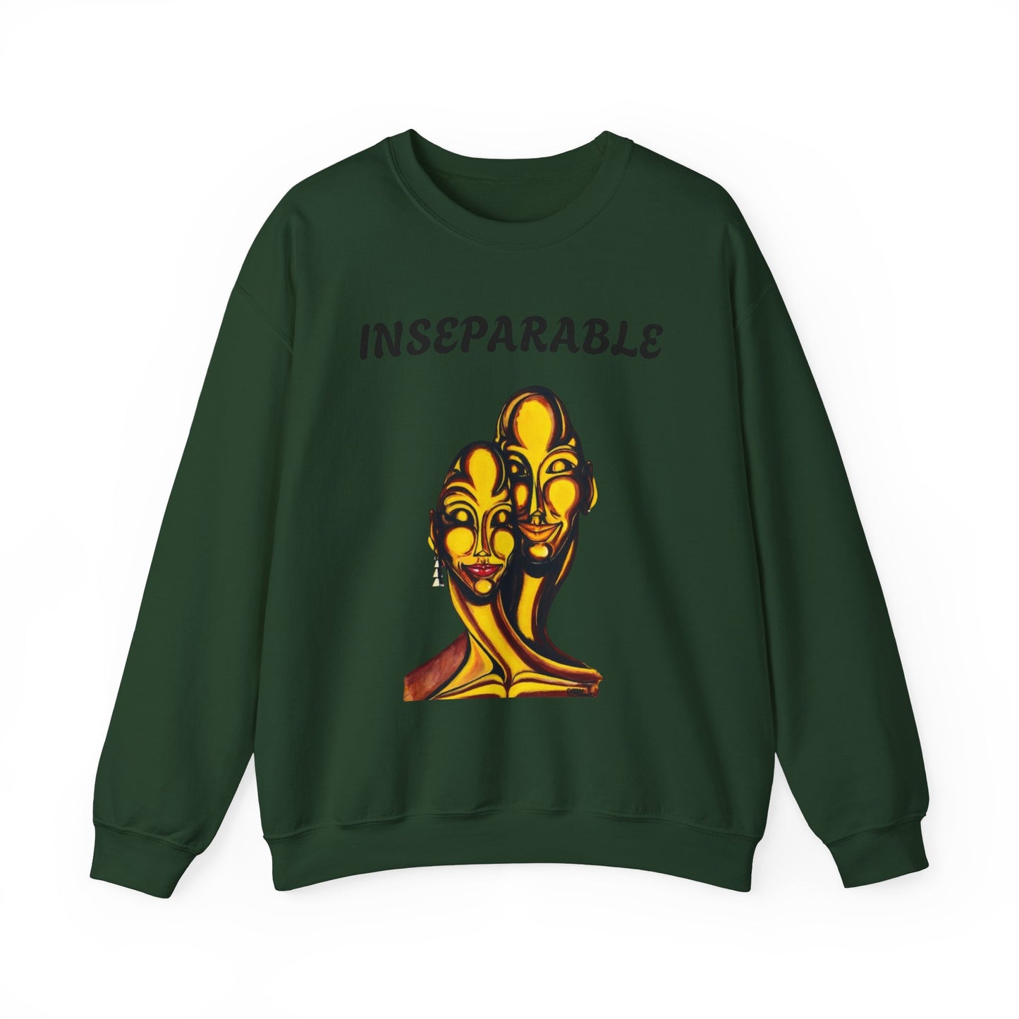 Inseparable Unisex Heavy Blend™ Crewneck Sweatshirt - Perfect Gift for Couples and Friends