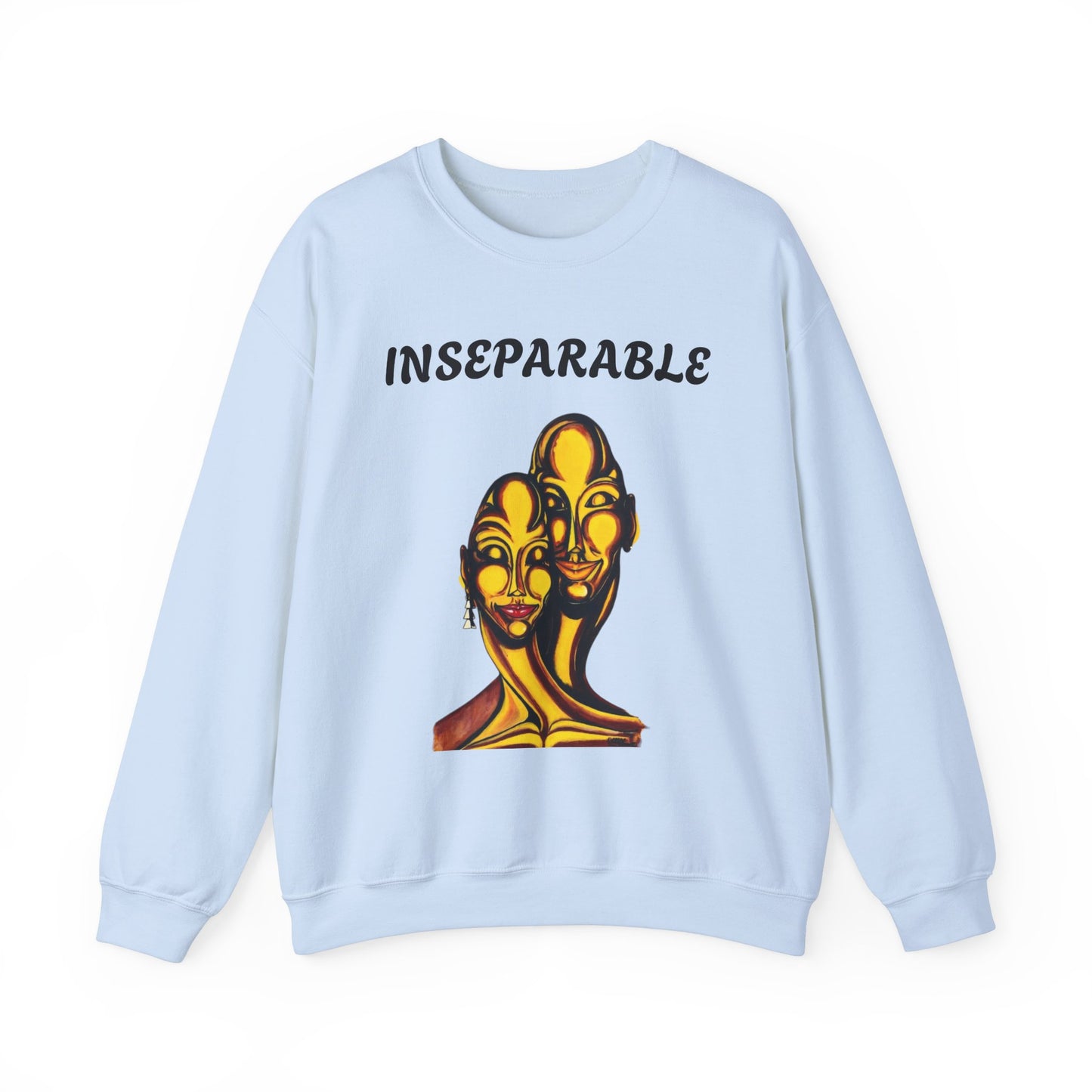 Inseparable Unisex Heavy Blend™ Crewneck Sweatshirt - Perfect Gift for Couples and Friends