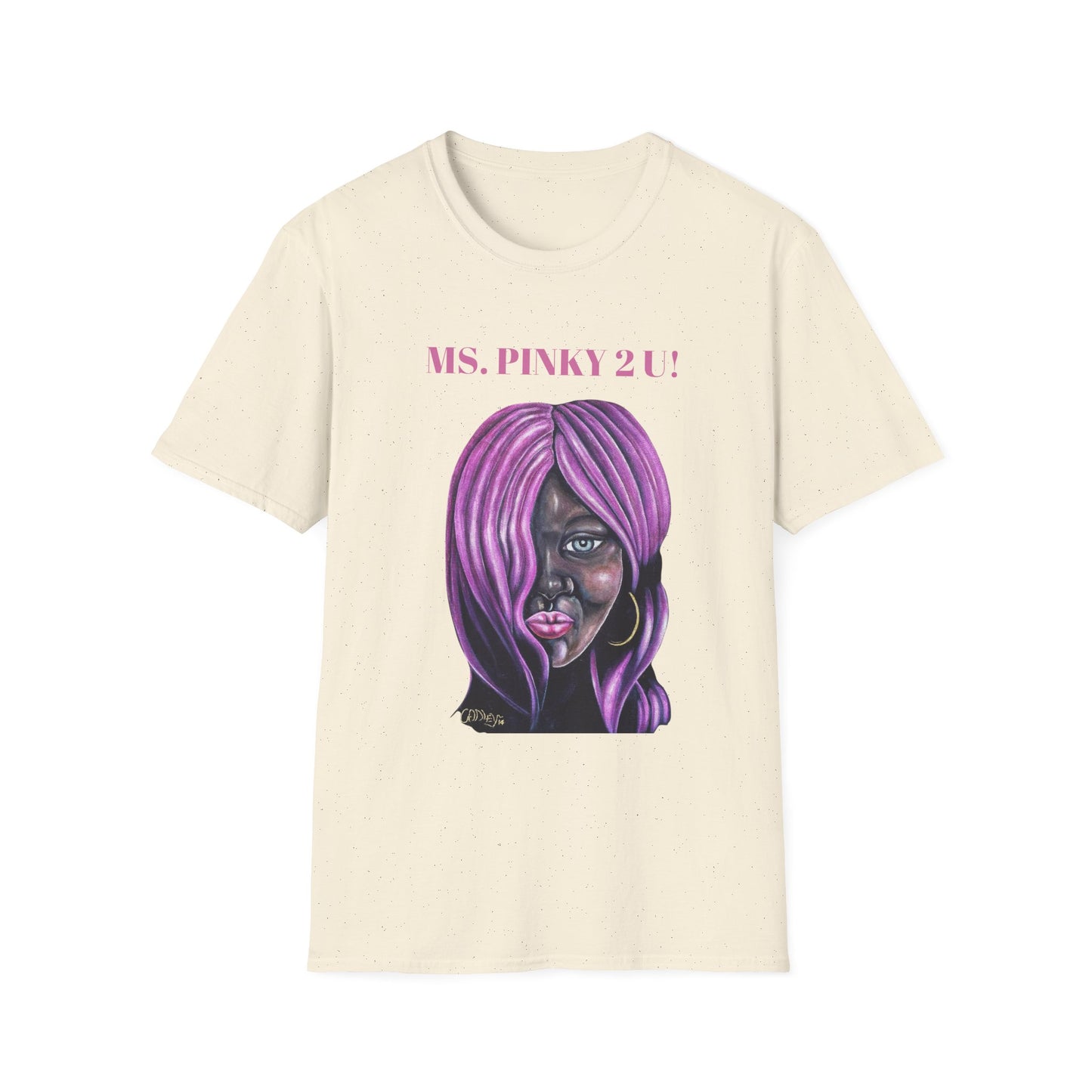 Ms. Pinky Unisex Softstyle T-Shirt - Bold Art Statement Tee