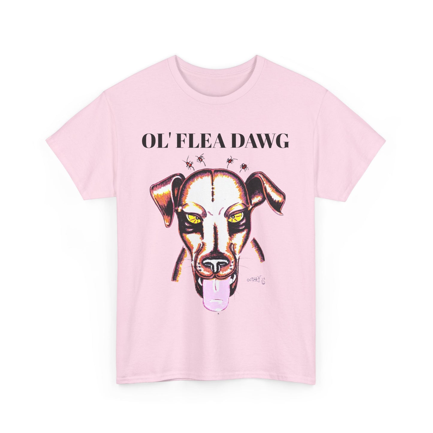 Graphic Dog Lover Tee - Unisex Heavy Cotton Tee