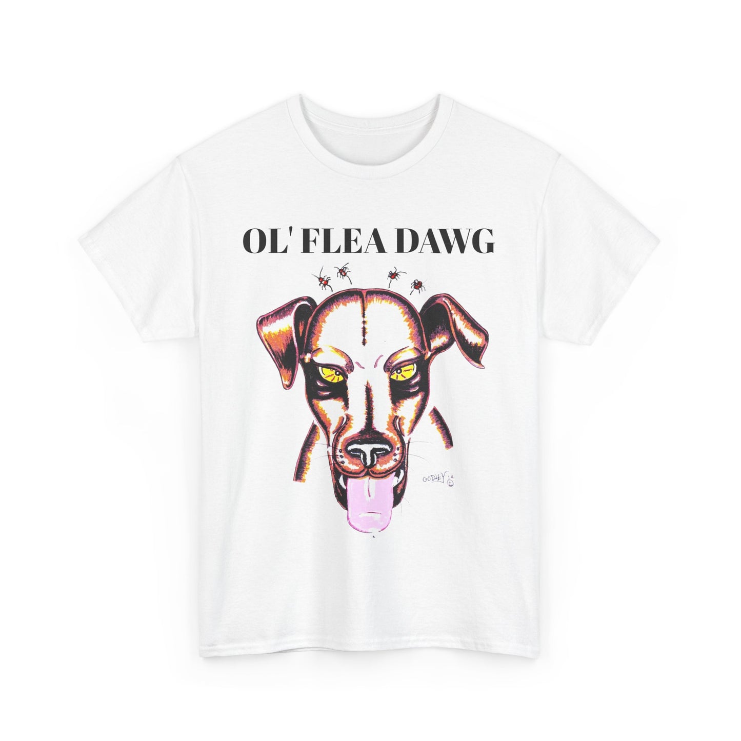 Graphic Dog Lover Tee - Unisex Heavy Cotton Tee