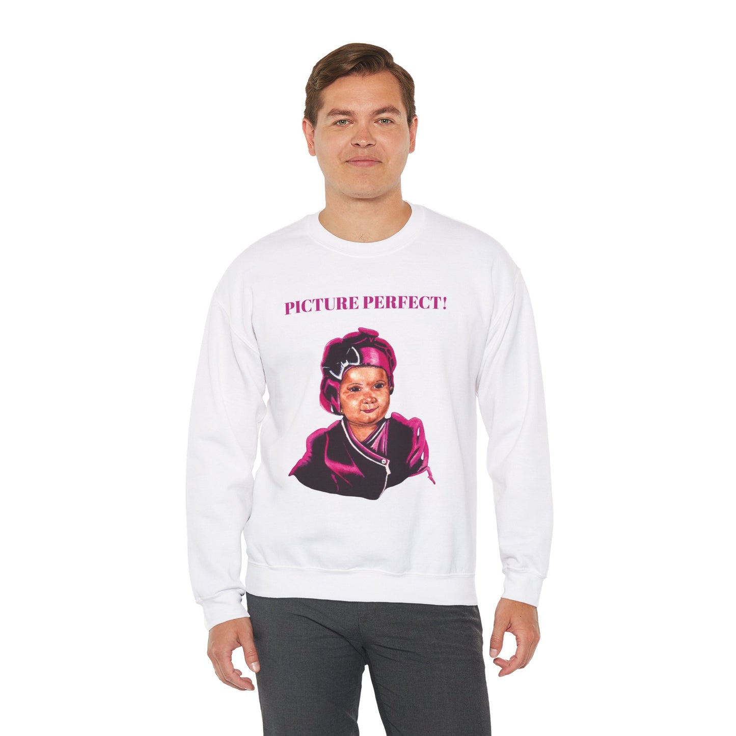 Picture Perfect! Unisex Heavy Blend™ Crewneck Sweatshirt - Stylish and Comfortable Fashion Statement