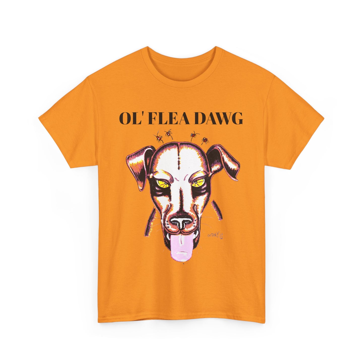 Graphic Dog Lover Tee - Unisex Heavy Cotton Tee