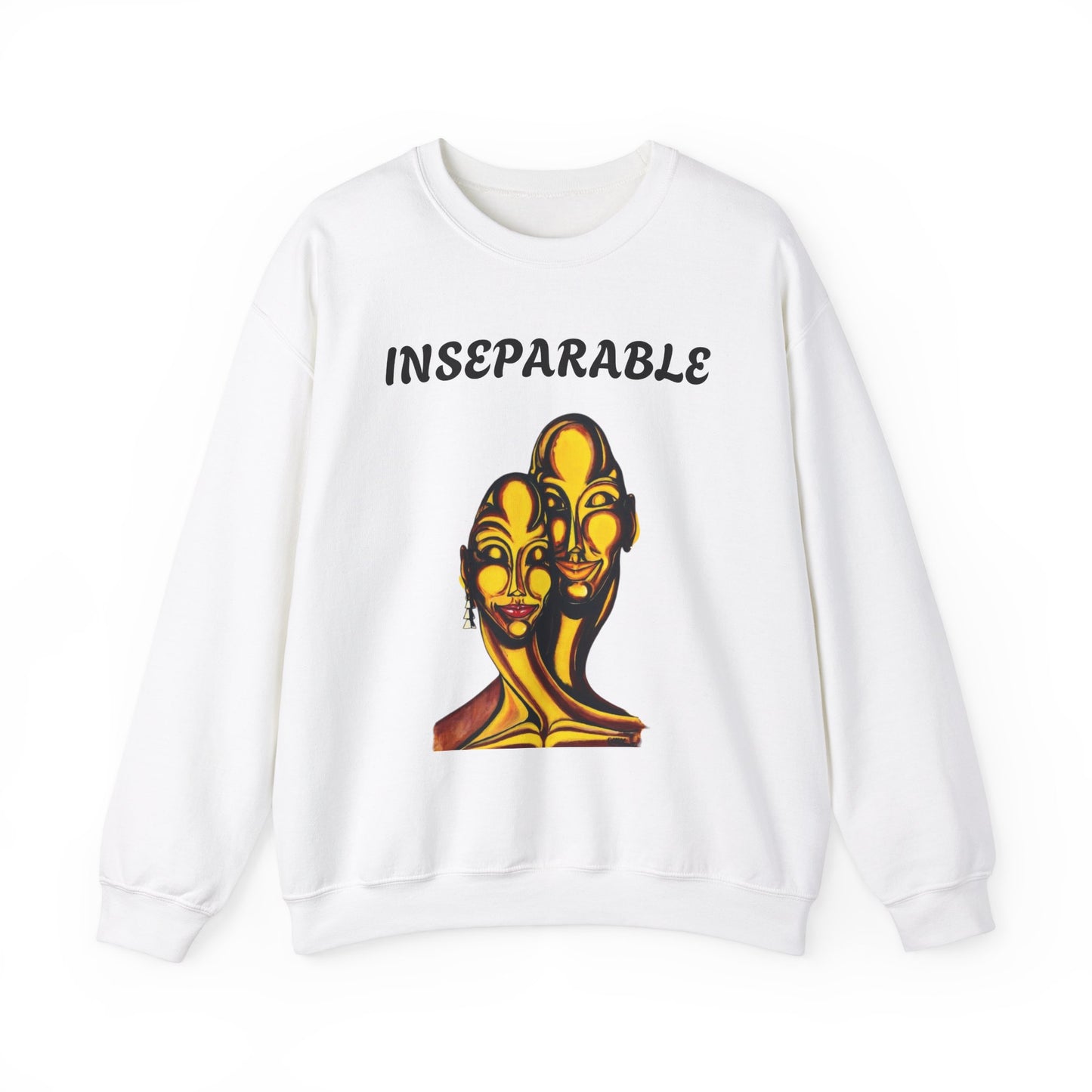 Inseparable Unisex Heavy Blend™ Crewneck Sweatshirt - Perfect Gift for Couples and Friends